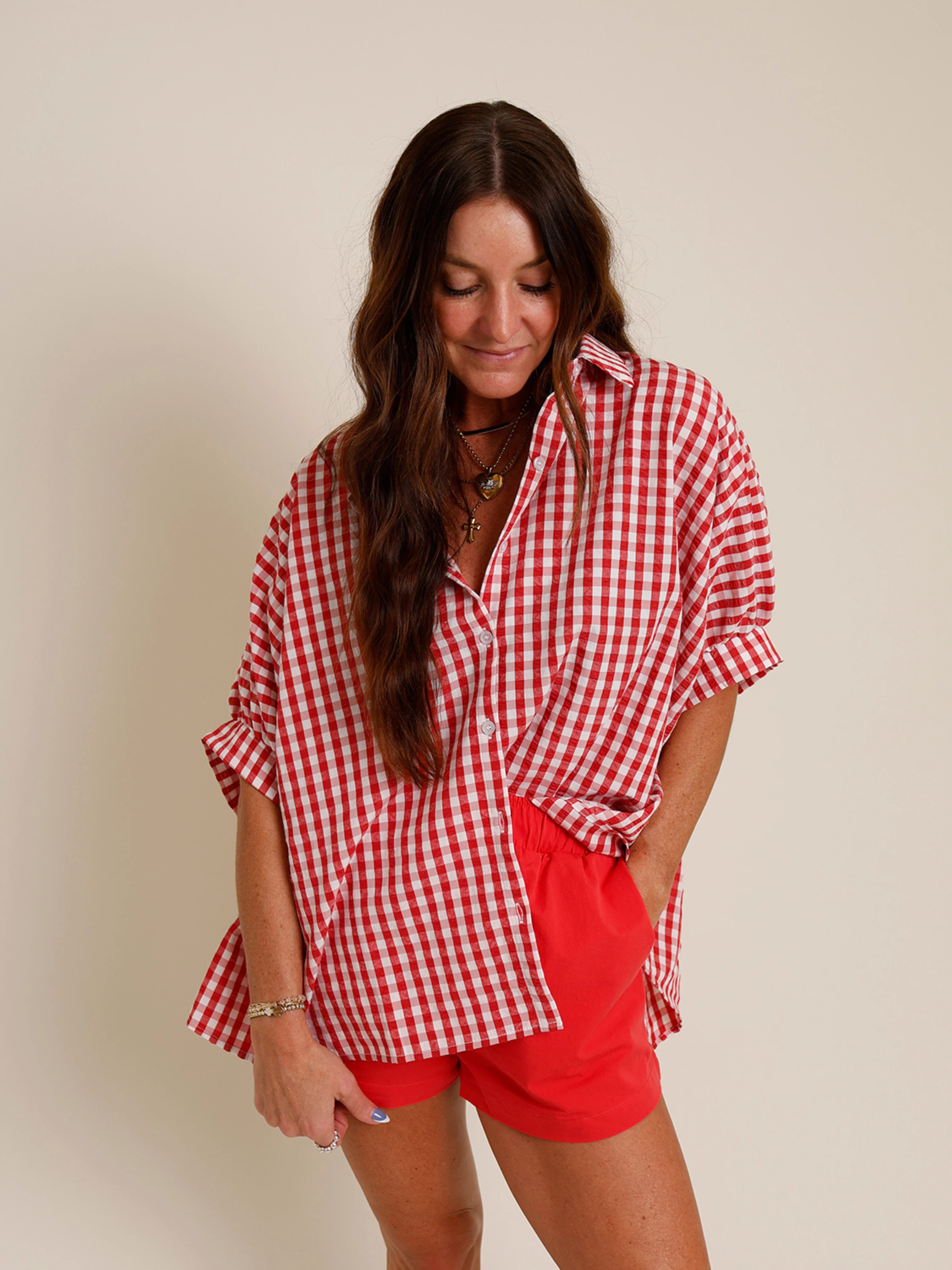 THE HIP EAGLE BOUTIQUE | RITTER PARK GINGHAM TOP | The Hip Eagle