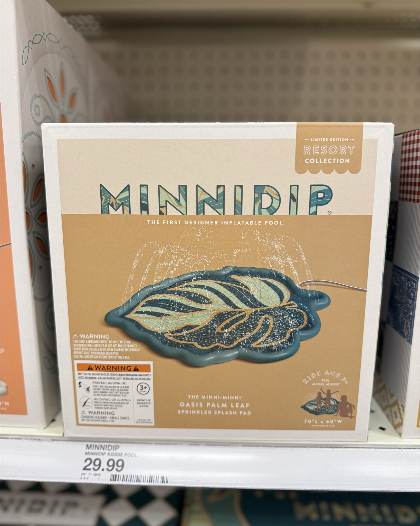 NEW Minnidip summer finds dropping at Target 😱🏝️ the vibes are SO good with splash pads, sprinklers and pools, bring on the warm weather 👏☀️
-
#minnidip #summeractivities #summerfinds #summerwithkids #summerfinds #summervibes #target #targetmom #targetfinds #targethaul #sunsquad #travelingwithkids #springbreak #summerbreak #momhack #momfinds