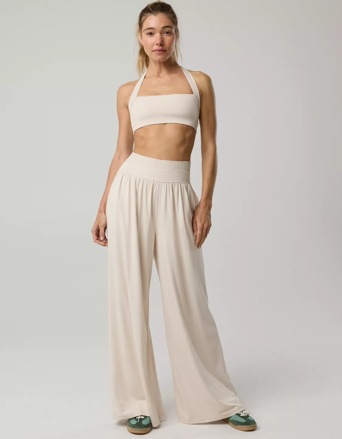 OFFLINE By Aerie The Hugger Go With The Flow Super Wide Leg Pant | Aerie