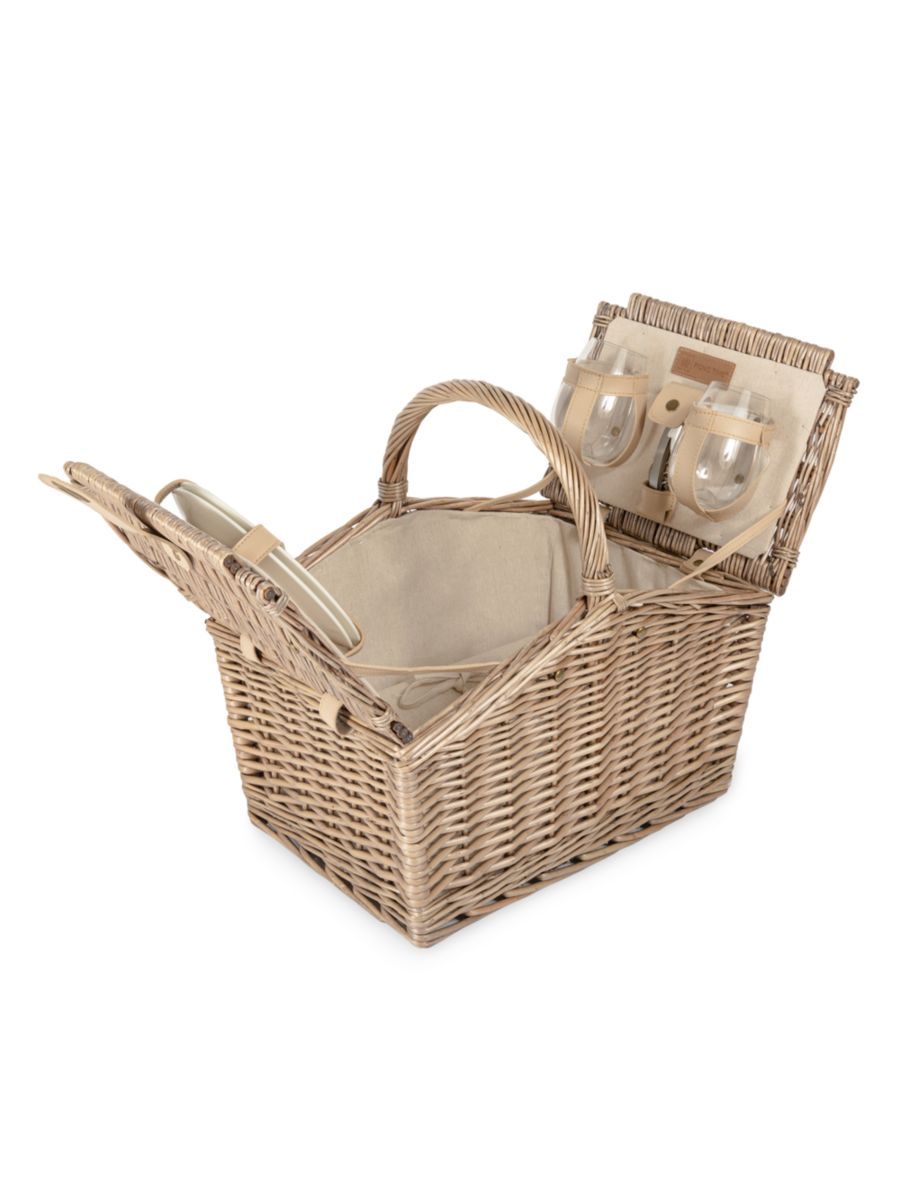 Piccadilly 2-Person Picnic Basket Set | Saks Fifth Avenue