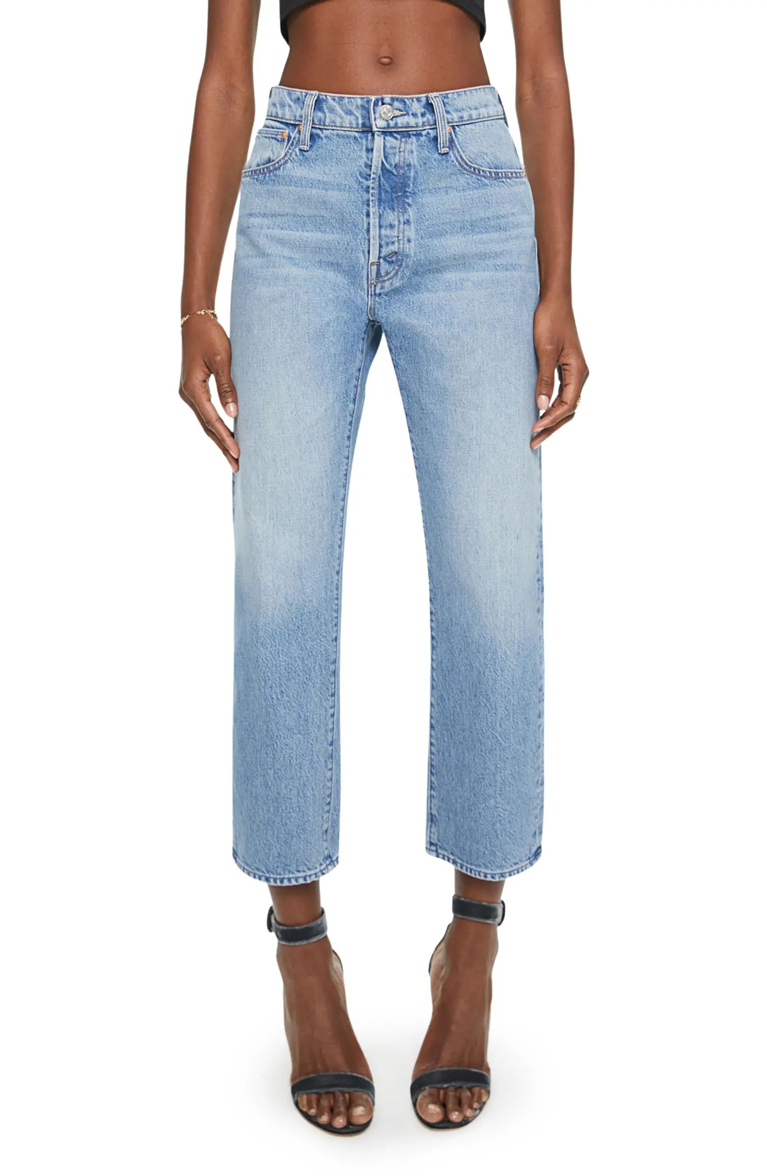 The Ditcher Crop Straight Leg Jeans | Nordstrom