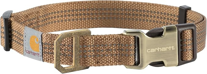 Carhartt Fully Adjustable Nylon Webbing Collars for Dogs, Reflective Stitching for Visibility, Ca... | Amazon (US)