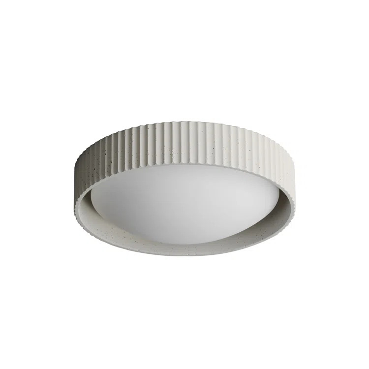 Carran Single Light Acrylic LED Flush Mount | AllModern
