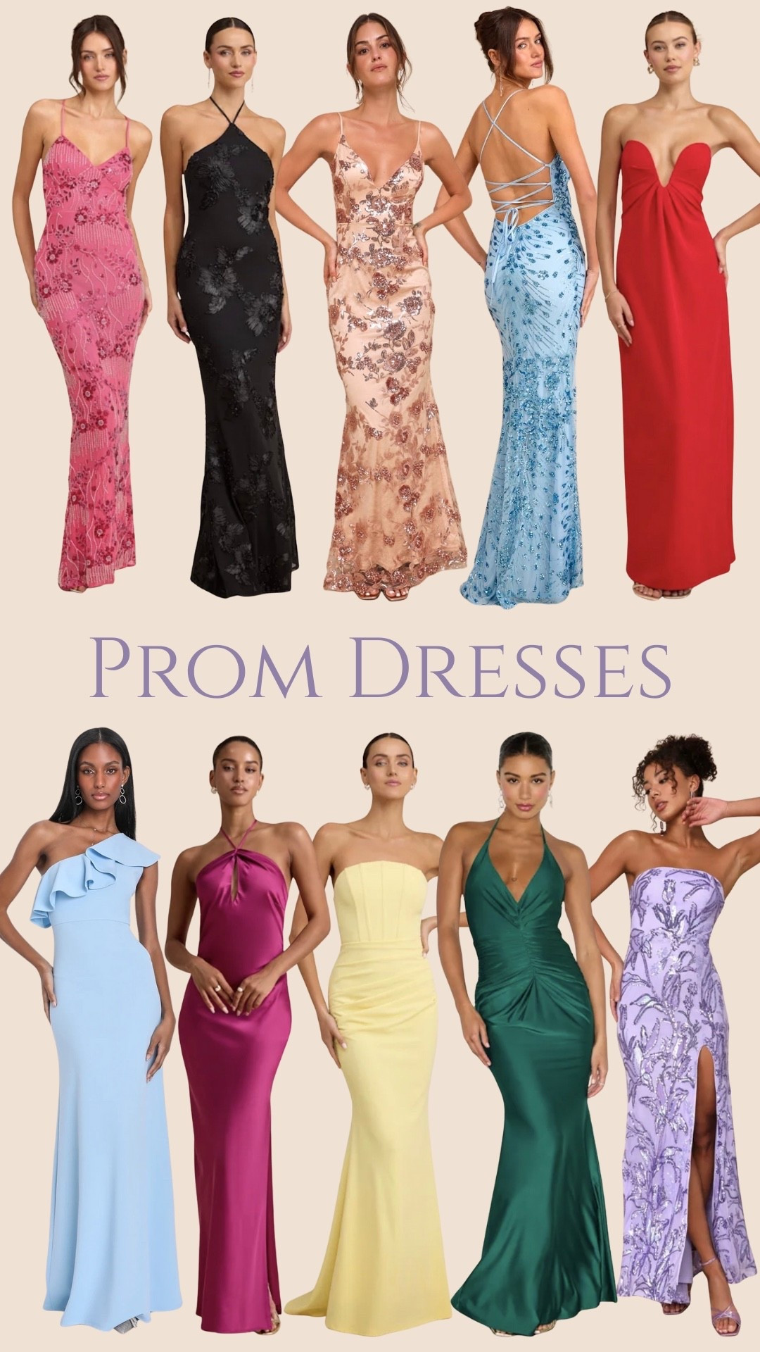 Prom dresses from Lulus

#prom #dress 

#LTKValentine #LTKootd #LTKWedding