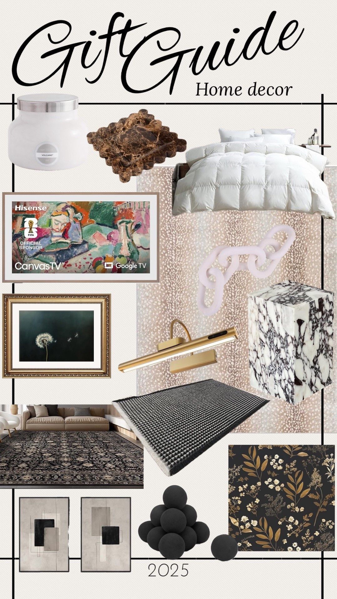 Christmas gift guide: home decor 

#LTKHoliday #LTKGiftGuide #LTKHome