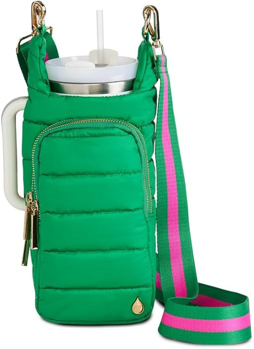 Original HydroBag HANDLE® Zipper Slot for Handle, Hands-Free Crossbody Water Bottle Holder & Tum... | Amazon (US)