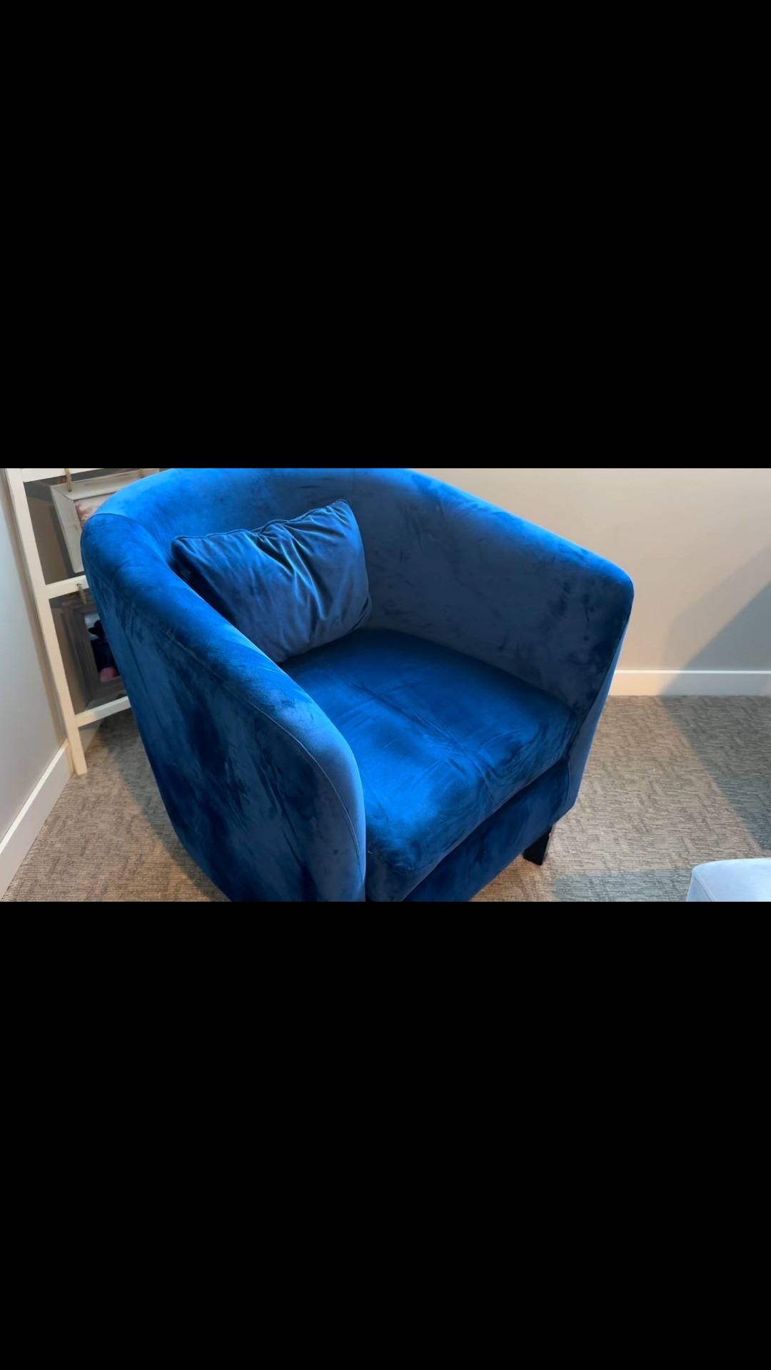 Love these blue velvet barrel club chairs! 

#LTKGiftGuide #LTKstorytime #LTKFindsUnder100