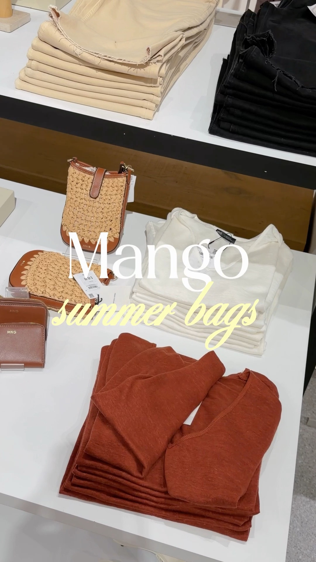 Mango is NOT playing with their bag game this summer 😭🤍 I stopped by the store and the woven bag selection is huge right now -  so many styles, colors and sizes and they even restocked my exact bag from last year that sold out so fast 

Woven bag • raffia bag • beach bag • summer bag

#LTKootd #LTKgrwm #LTKSeasonal