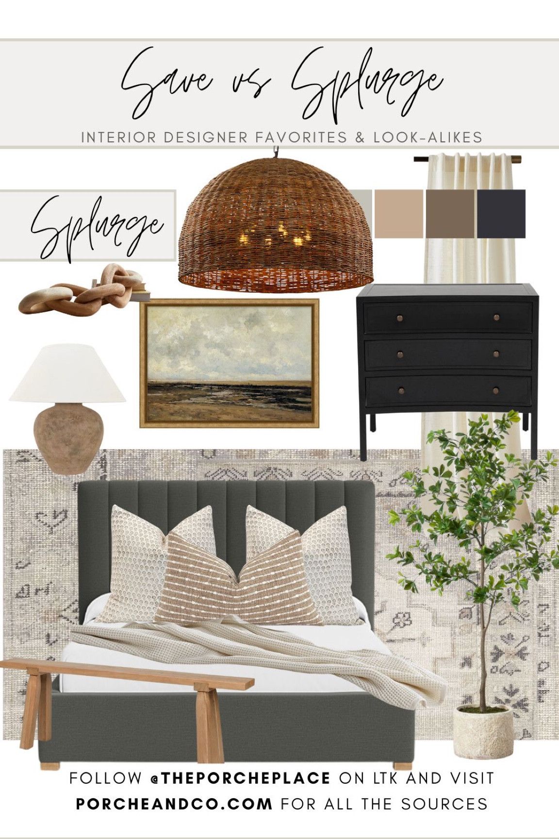 Save vs. splurge
Modern classic transitional bedroom
Moody room


#LTKstyletip #LTKhome #LTKFind