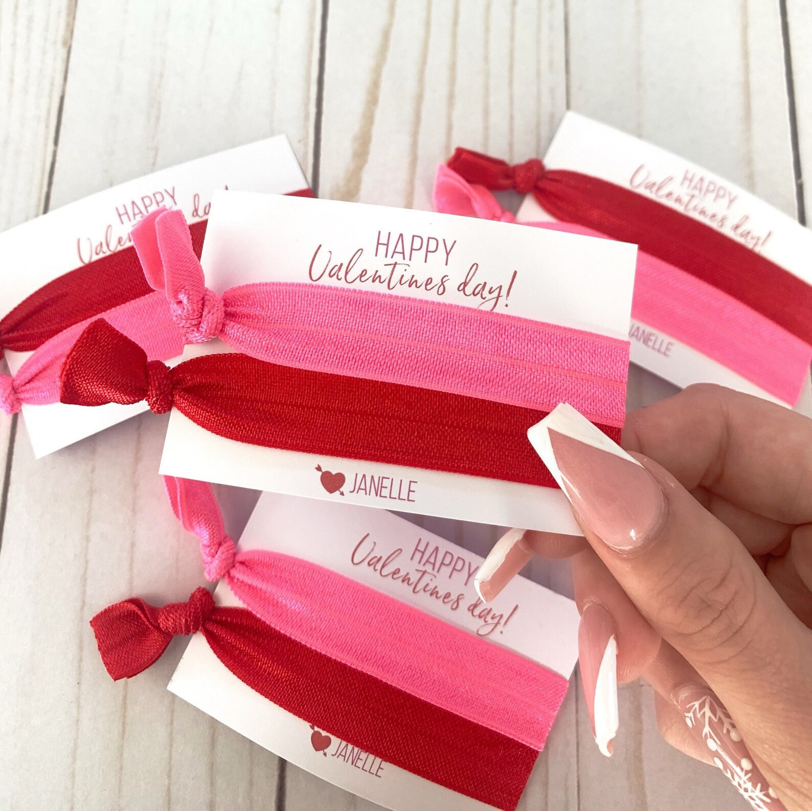 Valentines Day Hair Tie Card  Galentines Gift  Valentine - Etsy | Etsy (US)