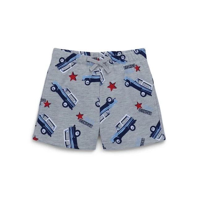 Ford Bronco Girls Americana Print Fleece Shorts, Sizes 4-16 | Walmart (US)