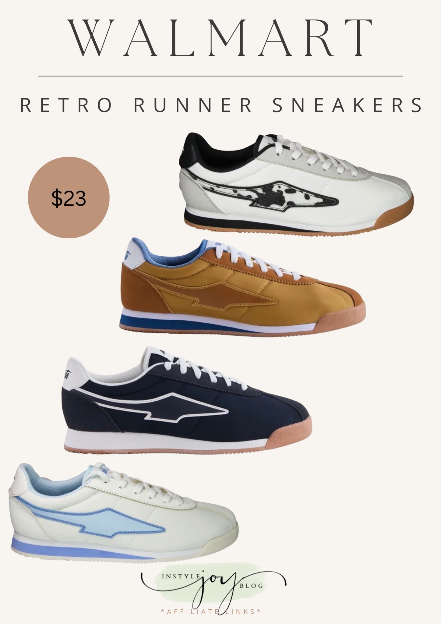 Walmart✨ Avia Women's Retro Runner Sneakers

#LTKTravel #LTKWorkwear #LTKActive