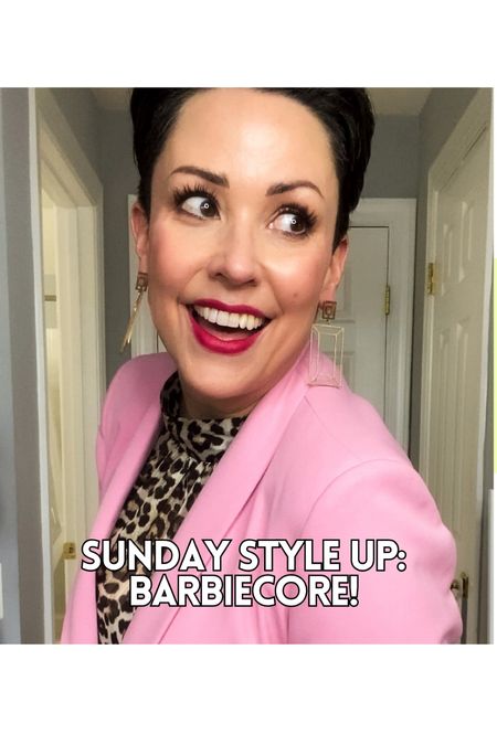 I hesitated jumping on this trend because my style isn’t the typical @barbie aesthetic. But, I love pink, so here are some ways to channel your inner Barbie using a pink suit!

#LTKstyletip #LTKworkwear #LTKcurves