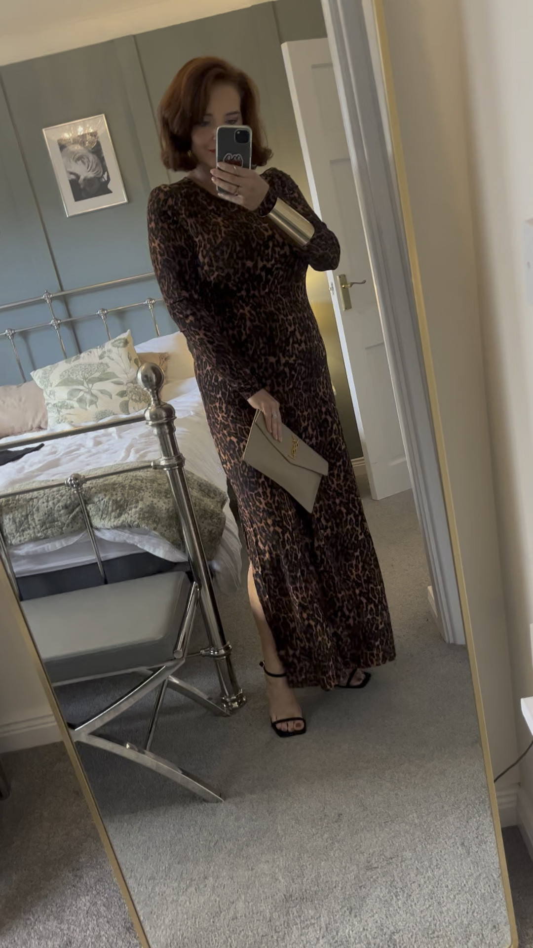 I’ve worn this leopard print dress so many times both casual and dressy. It’s one of those items you can pull out of the wardrobe and pair it with anything and it will always look good. It’s from All Saints but it’s always out of stock so I’ve linked an alternative ( that’s a fraction of the price 😉)  

Leopard print is and will always be my favourite 😍