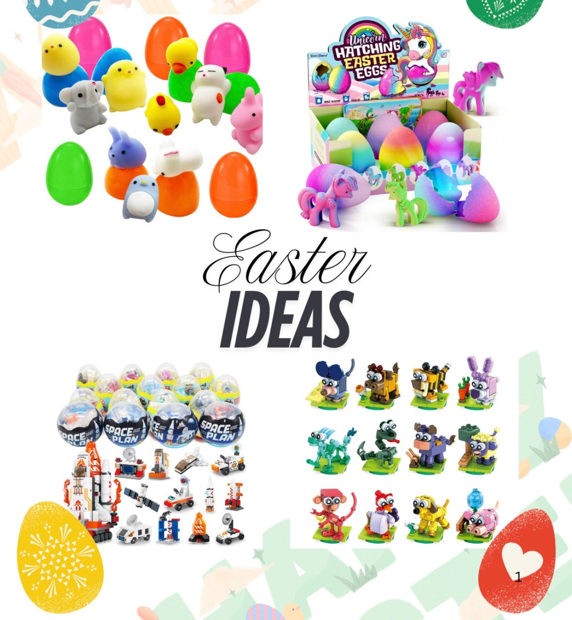 🌸 Easter Made Easy: Pre-Filled Egg Ideas for Kids 🐰

Busy moms, rejoice! Easter just got simpler and more fun with these amazing pre-filled egg sets! 🎉 From toys to candy-free surprises, these ready-to-go eggs will make your Easter egg hunt stress-free and exciting for the little ones.

✨ What’s Inside?
	•	Mini Toys: Fun trinkets like mini cars, animals, and puzzles.
	•	Candy-Free Options: Perfect for sugar-free fun—stickers, slime, or bracelets!
	•	Themed Eggs: Choose from dinosaurs, princesses, or superheroes for extra excitement.

🌟 Why We Love Them:
	•	Zero prep—just hide them and let the kids do the rest!
	•	Affordable and available in multi-packs.
	•	Great for parties, classrooms, or Easter baskets.

💛 Shop my favorites now and make this Easter the easiest and most fun yet!
#EasterHunt #PreFilledEggs #KidsEasterIdeas #MomLife 