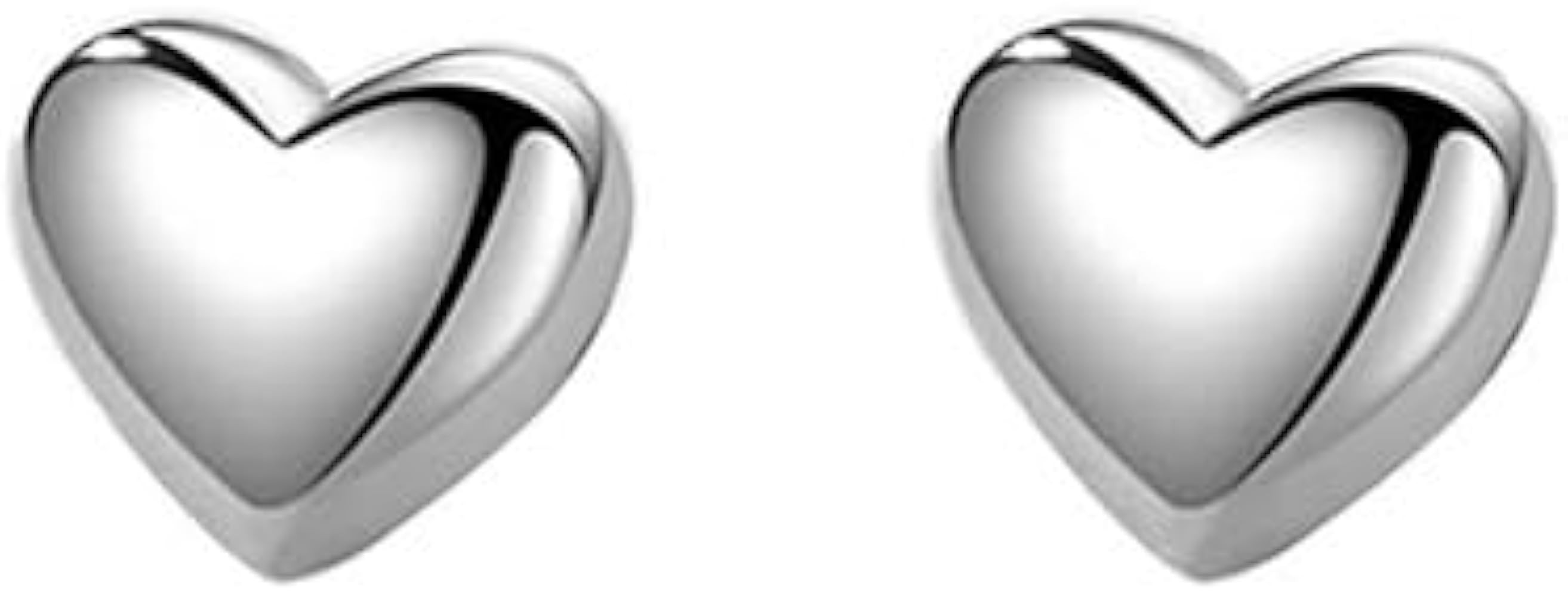 925 Sterling Silver Heart Earrings Studs for Women Sweet Love Studs Earrings | Amazon (US)