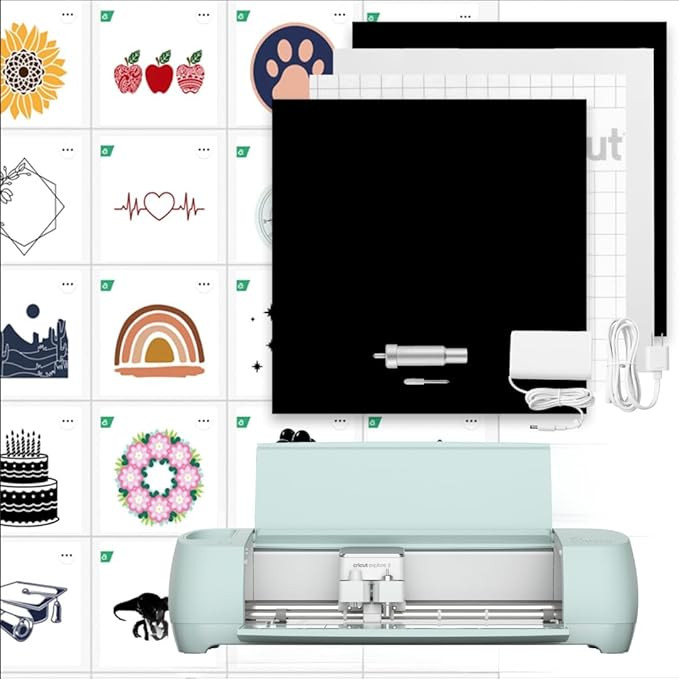 Cricut Explore 3 & Digital Content Library Bundle - Includes 30 images in Design Space App - 2X F... | Amazon (US)