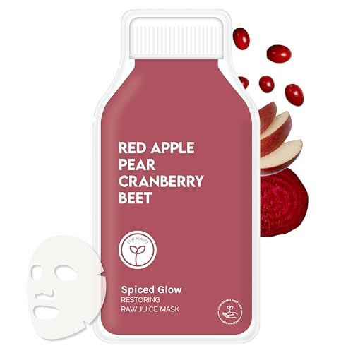 ESW Beauty Spiced Glow - Restoring Raw Juice Face Mask – Red Apple, Pear & Cranberry Face Mask for Dull, Uneven & Aging Skin – Illuminates, Restores & Replenishes | Amazon (US)