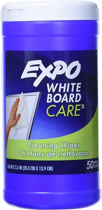 Expo 50 Count Dry Erase Wipes (81850) | Amazon (US)