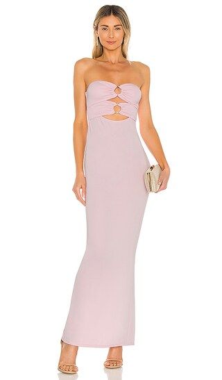 x REVOLVE Rylee Maxi Dress in Lilac Pink | Revolve Clothing (Global)