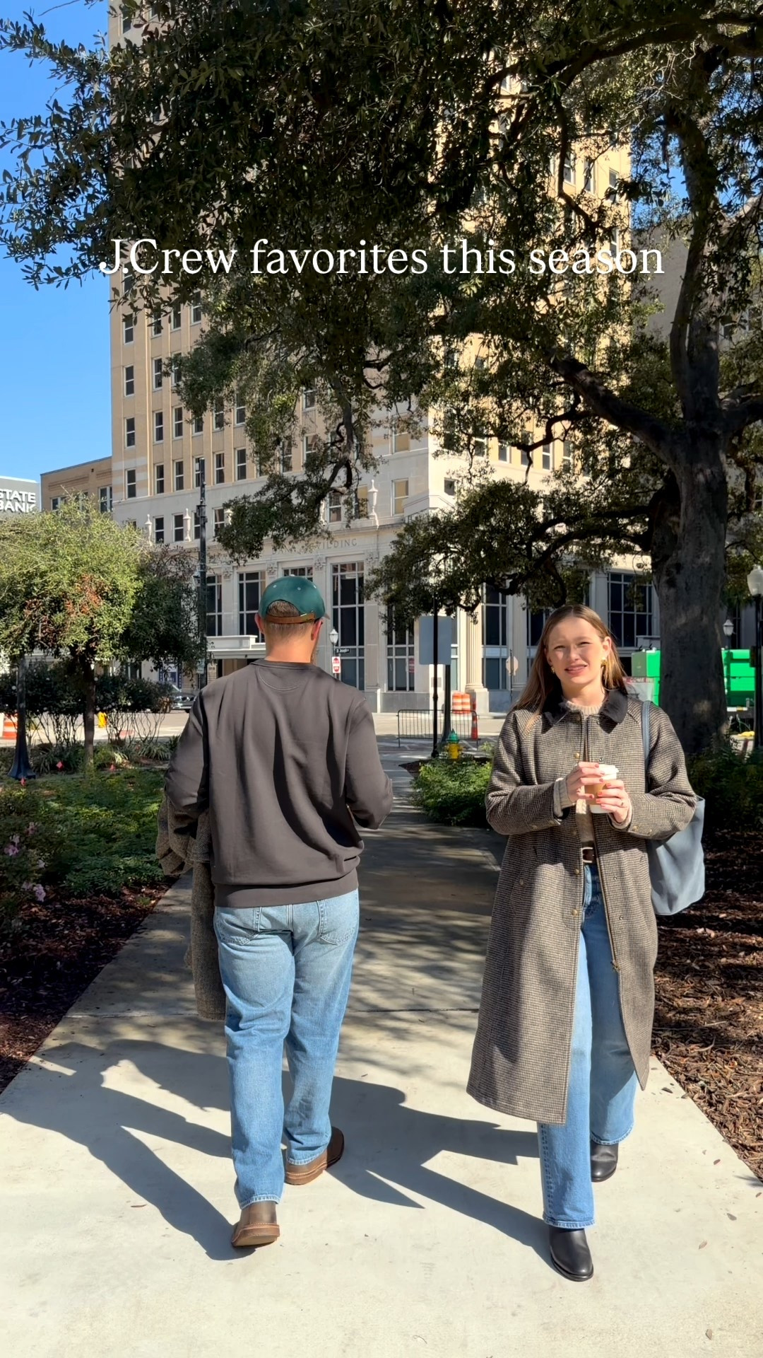 It wasn’t until our @jcrew package showed up at the house that we realized we had ordered almost the exact same outfit. Tell me you’re married without telling me you’re married. 😂 Oh and guess what!! Tyler surprised me with a trip to New York City for my 30th birthday and I cannot wait to wear these pieces on our trip next month. It just wouldn’t be a true NYC trip without J.Crew staples and statement pieces! #injcrew #ad 

#LTKFindsUnder100 #LTKSaleAlert #LTKGiftGuide
