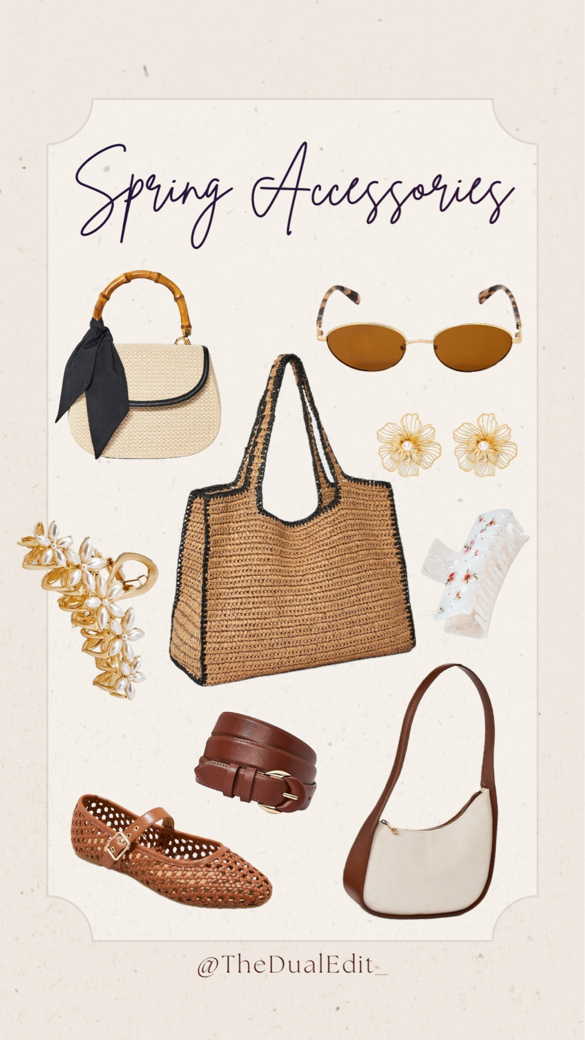 The cutest spring accessories from
Target! Manifesting warmer weather by adding these to my cart🙏🏼

#LTKSpring #LTKSeasonal