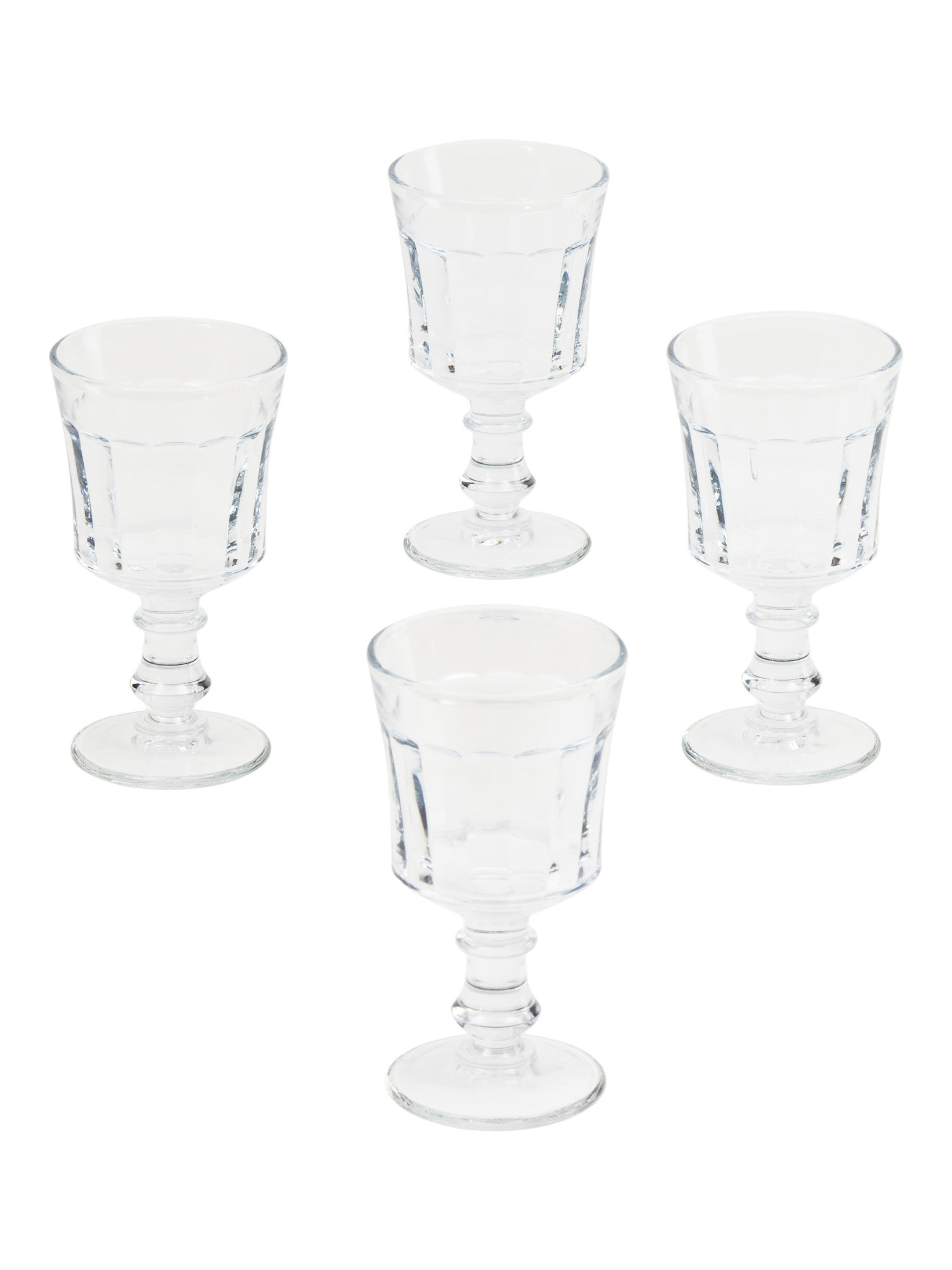 Made In France 4pk Jacques Wine Glasses | TJ Maxx