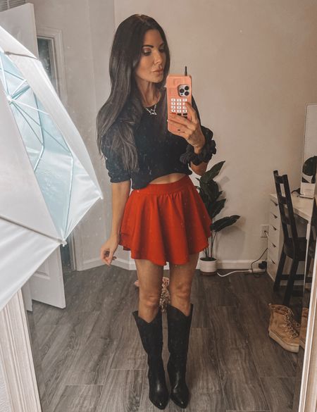 This Skort comes in many different colors and the perfect fitness/Summer skort that you can also dress up. 


#amazon #amazonmusthaves #amazonfashionfinds #skort #croptop #cowgirlboots #newyearsoutfit #winteroutfit #redskirt #datenightoutfit 

#LTKHoliday #LTKSeasonal #LTKfindsunder50