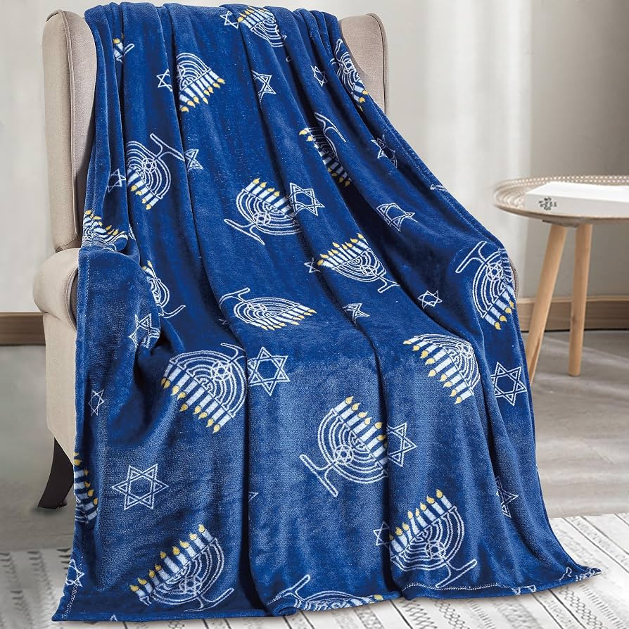 Elegant Comfort Lightweight Printed Throw Blanket- All Season, Ultra Soft, Cozy and Plush- Decora... | Amazon (US)