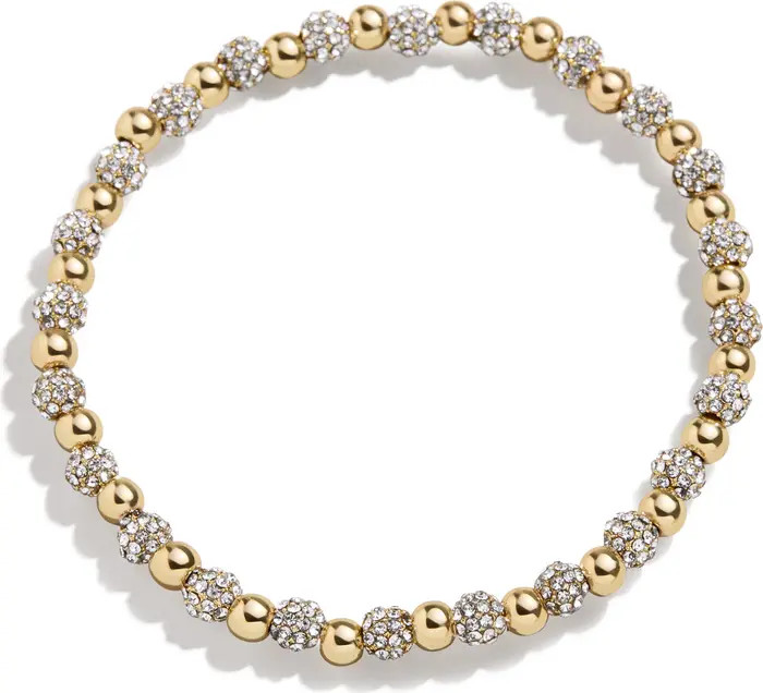 Pisa Pavé Crystal Beaded Stretch Bracelet | Nordstrom