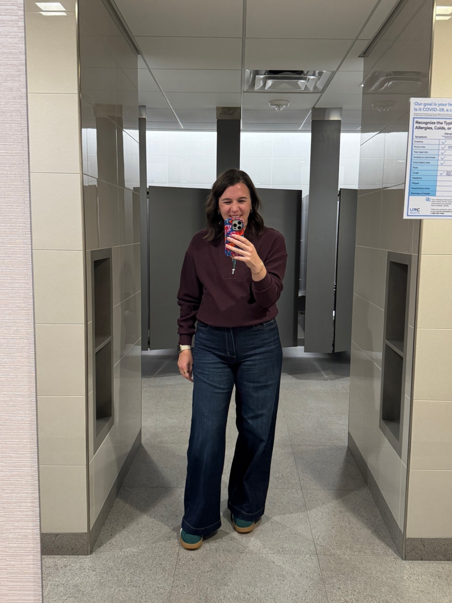 Took my Amazon return to Kohls. Came home with these jeans. I’ve been looking for a nice dark wash wide leg and for under $40 (actually under $25 with my coupon, Kohl’s cash, and a sale), they’ll work! The sale is still on them too.