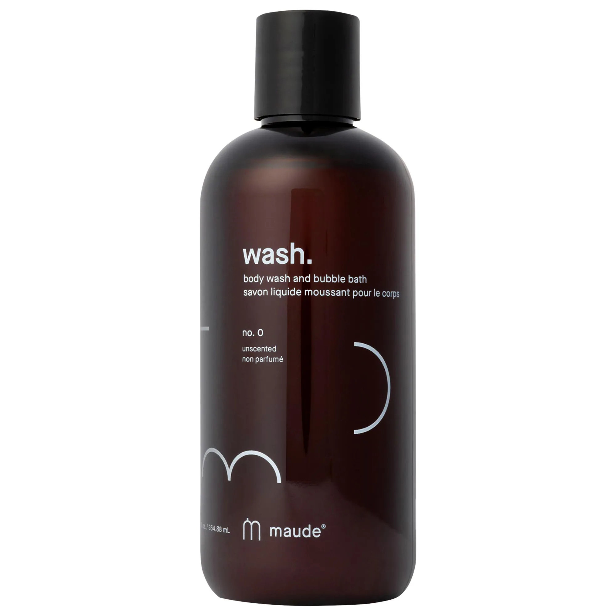 maude Wash - pH-balanced body wash and bubble bath No. 0- unscented 12 oz/355 mL | Sephora (US)
