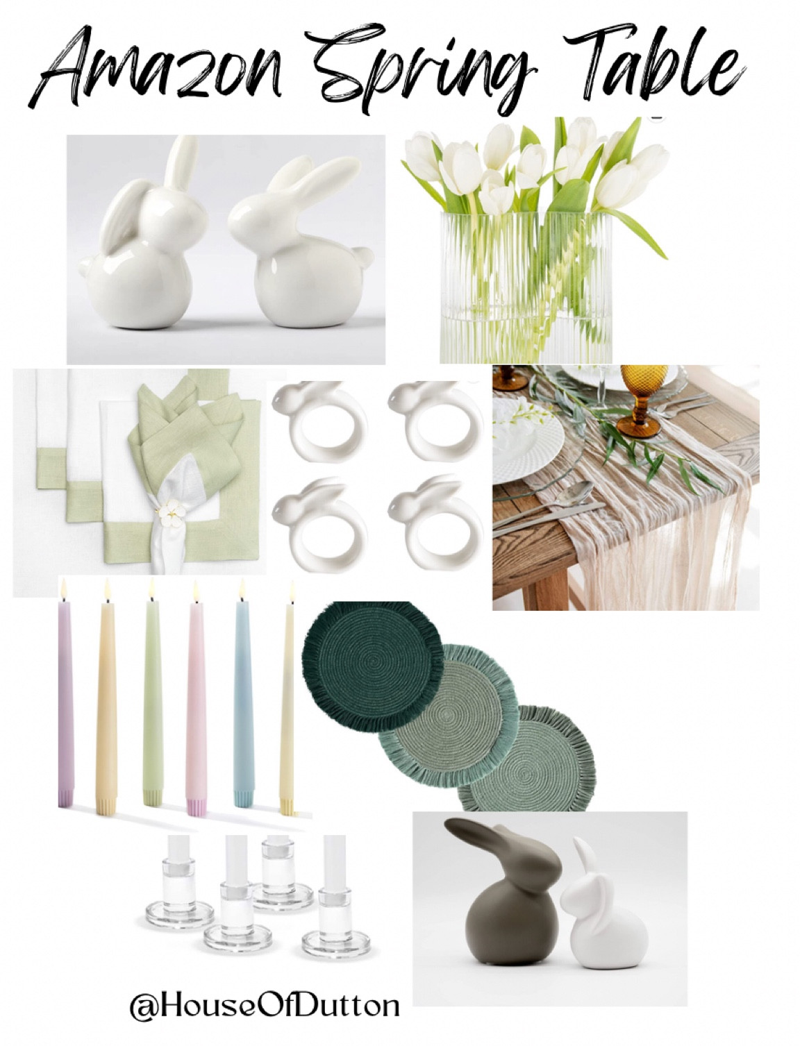 Easter table decor Amazon

#LTKSeasonal #LTKhome #LTKFind