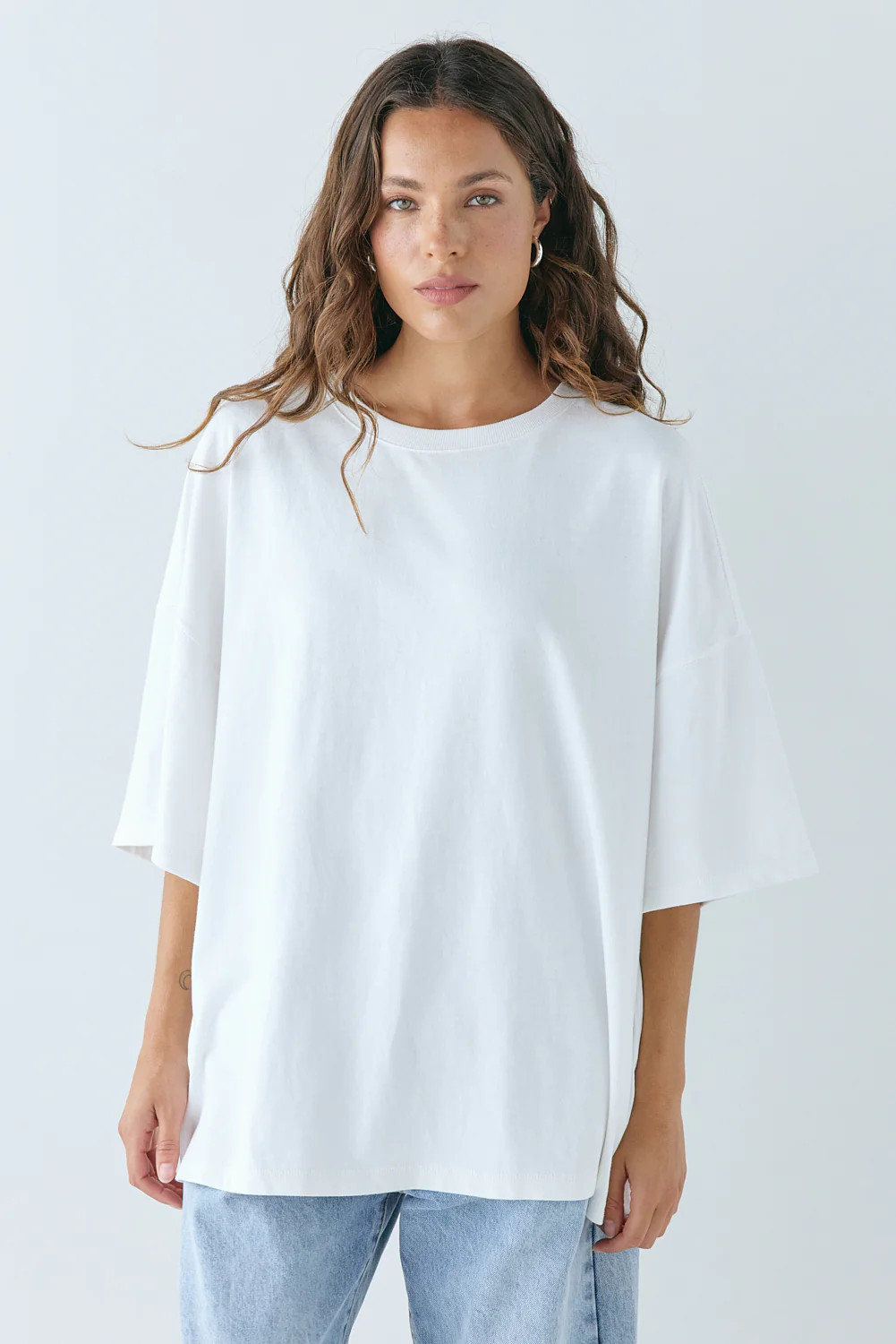 Willow Organic Cotton Tee White | VRG Grl