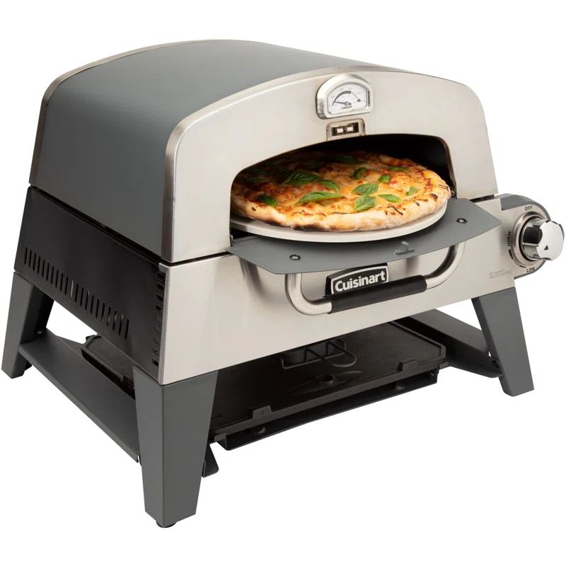 Cuisinart Stainless Steel Countertop Propane Pizza Oven, Grill & Griddle | Wayfair North America