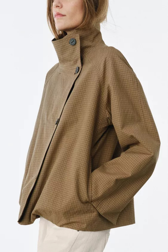 REVERSIBLE CHECK JACKET ZW COLLECTION | Zara UK