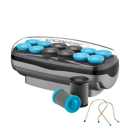 Conair Custom Curls & Waves Rollers 12 Multi-Size Ceramic Rollers with Clips | Walmart (US)