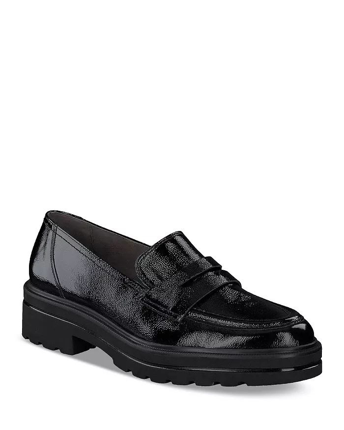 Women's Samone Patent Leather Loafer Flats | Bloomingdale's (US)
