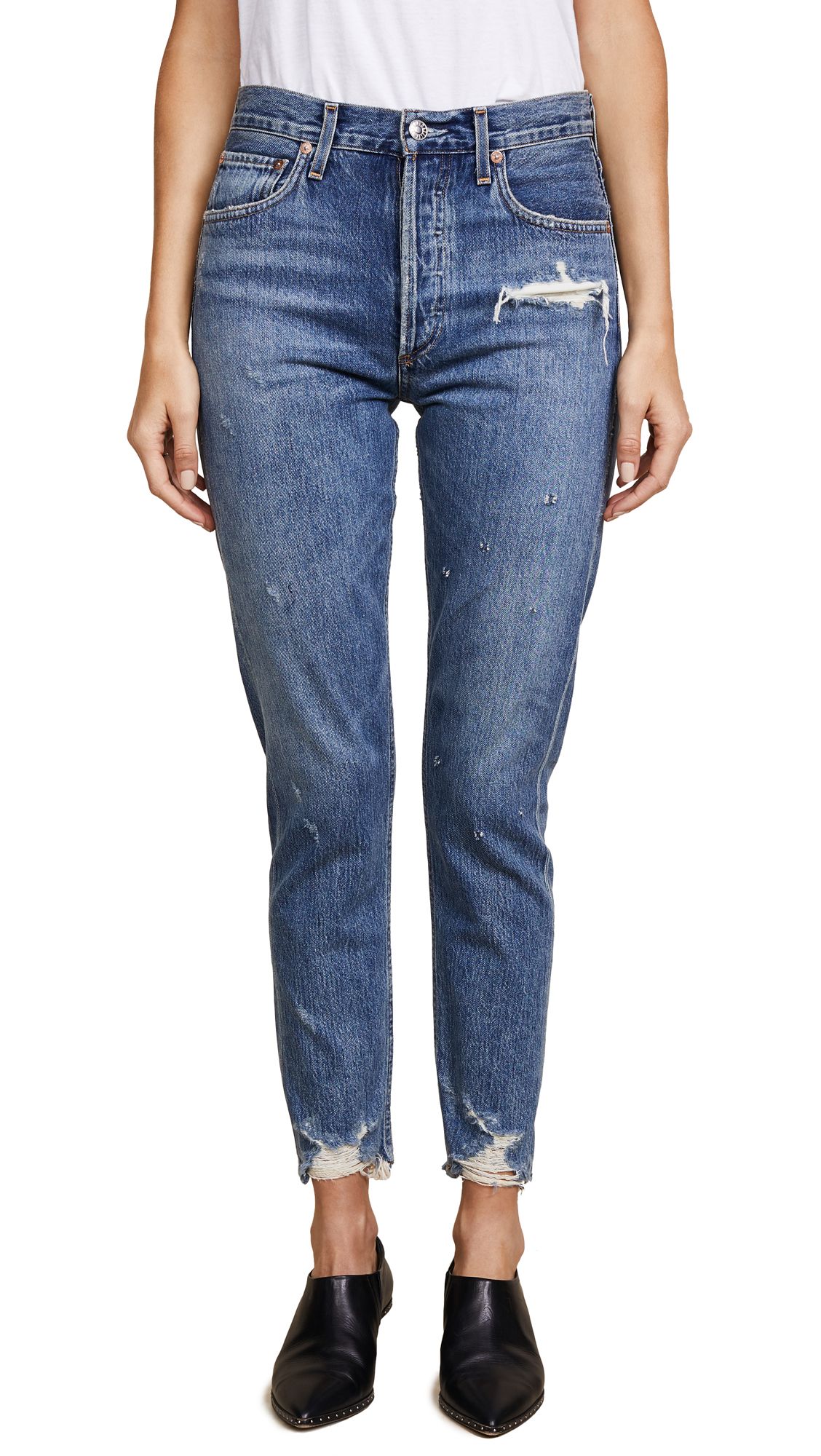 AGOLDE Jamie High Rise Classic Jeans | Shopbop
