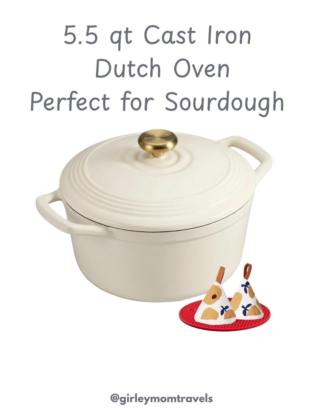 Sale Alert! Cast Iron Dutch Oven perfect for Sourdough, roasts, braising and so much more. Kitchen Essentials.

#LTKHome #LTKfoodie #LTKMothersDay