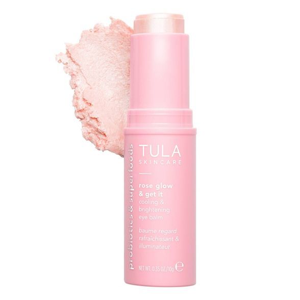 TULA SKINCARE Rose Glow &#38; Get It Cooling &#38; Brightening Eye Balm - 0.35oz - Ulta Beauty | Target