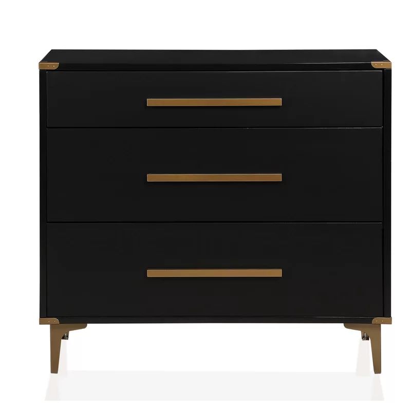 Karissa 3 Drawer 36'' W Dresser | Wayfair North America