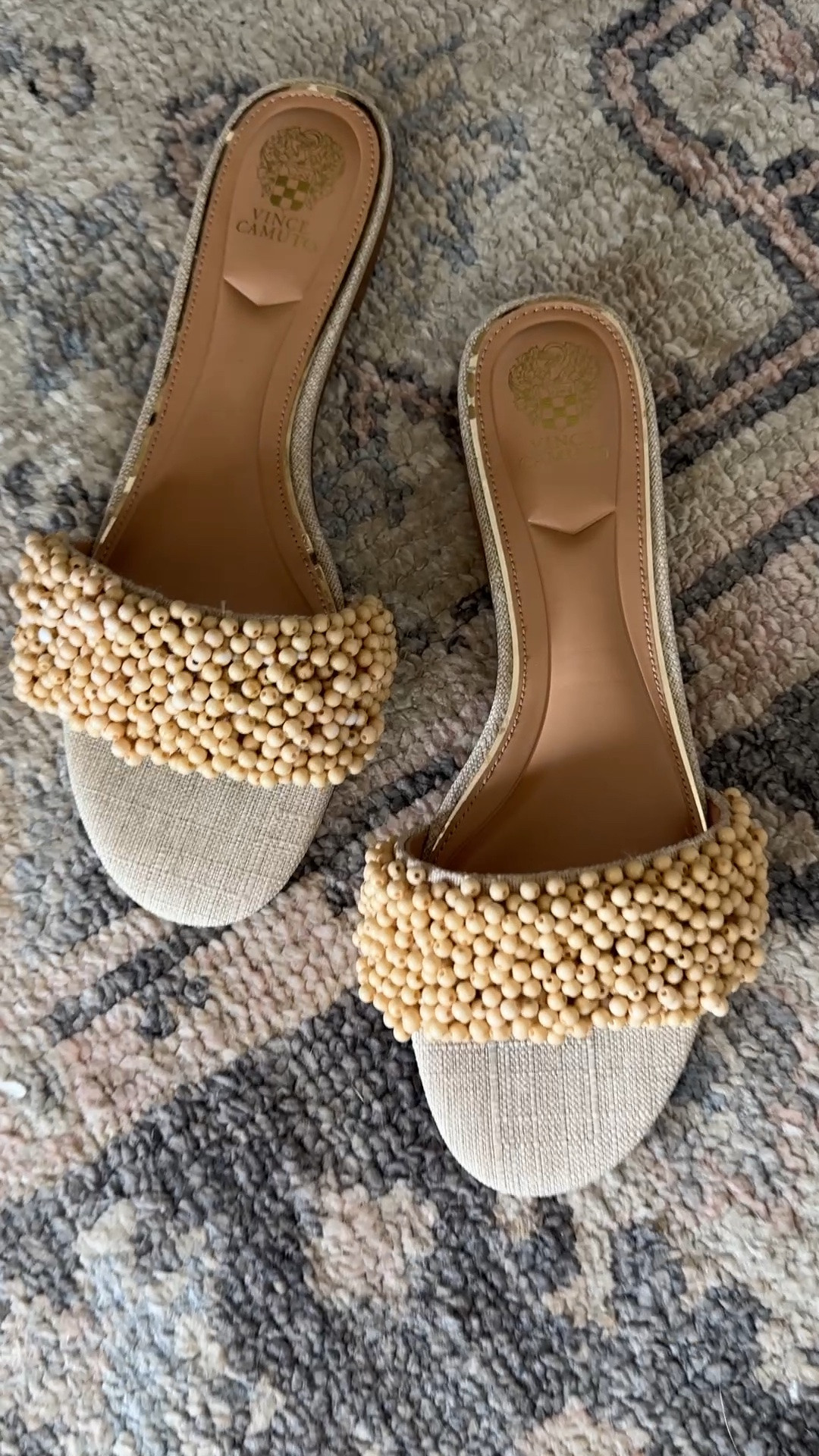 I found these Balea Beaded Sandals from @vincecamuto and I couldn't decide which color I liked more. Shop the sale now with items up to 65% off. #vincecamutopartner #ad

Balea Beaded Sandal; runs TTS, I got my true size 8. 
Colors shown: gold + natural

#LTKstyle #LTKsummer #LTKsalealert