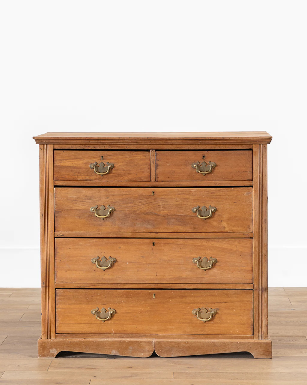 Vintage 5 Drawer Wooden Dresser | McGee & Co.