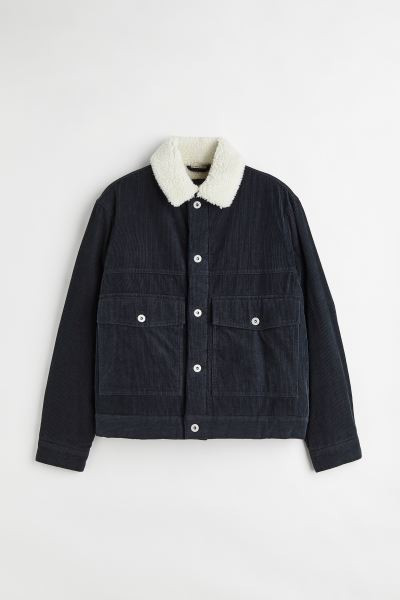 Pile-lined Corduroy Jacket | H&M (US + CA)