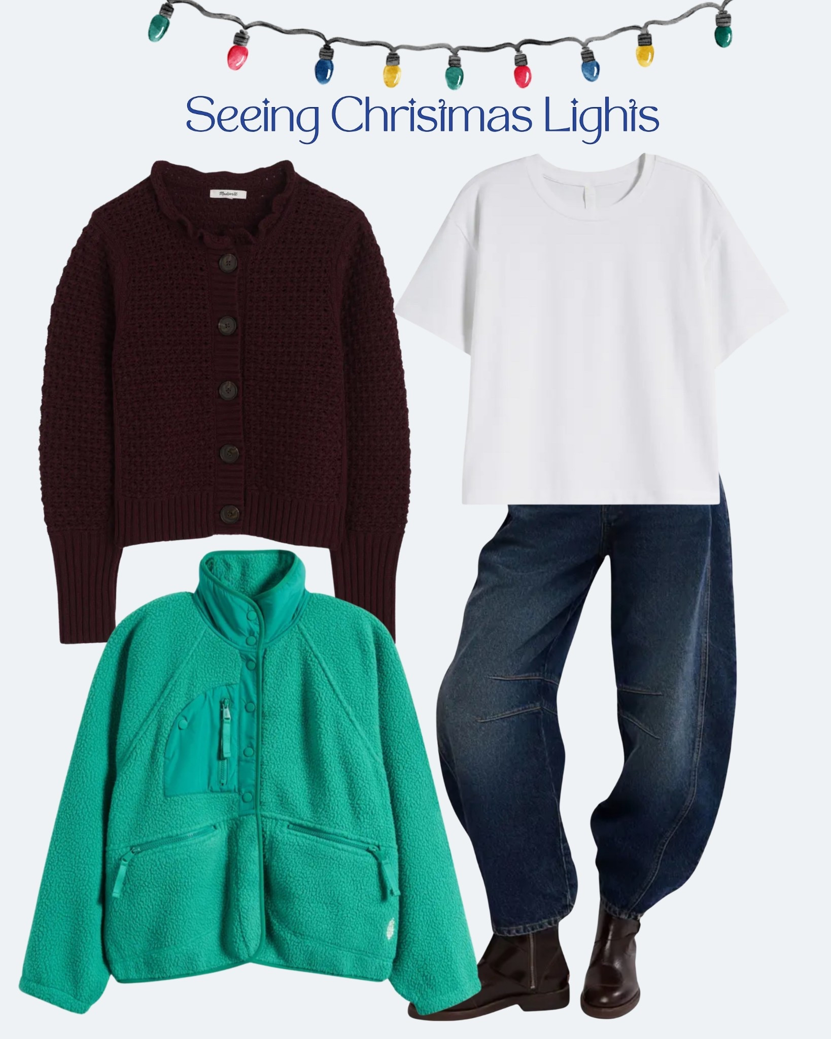 What to wear to see Christmas Lights! Shop exact links below! Multiple colors available 


#christmas