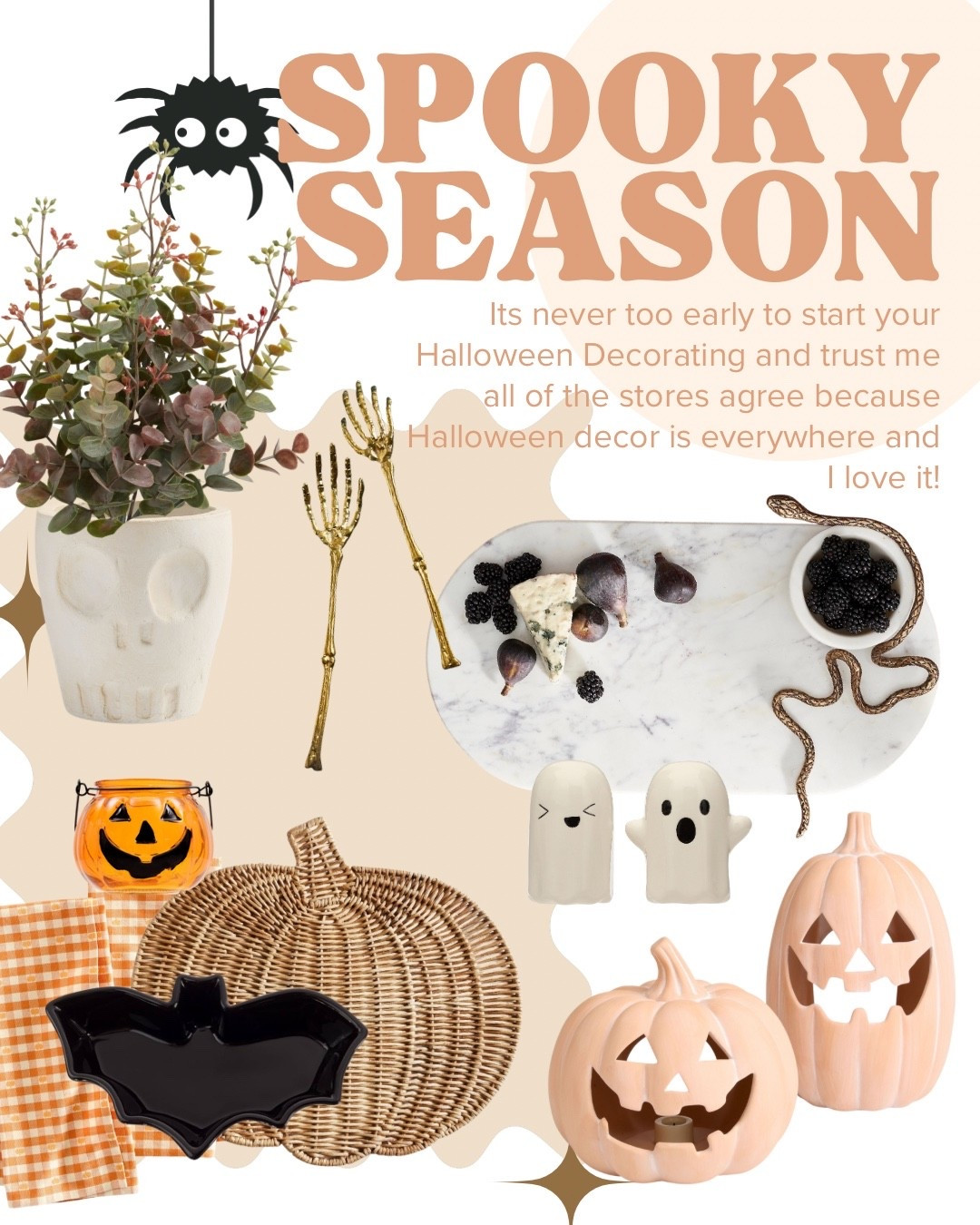 It’s never too early to start your Halloween Decorating and trust me all of the stores agree because Halloween decor is everywhere and I love it! I found lots of new decor and cute tableware perfect for all your Halloween events!

Halloween tablescapes | Halloween decorating | pretty Halloween decor | Halloween serveware

#halloweendecor #halloweenhome #seasonaldecor #holidaydecorating #ltkhome

#LTKFindsUnder100 #LTKFindsUnder50 #LTKSeasonal