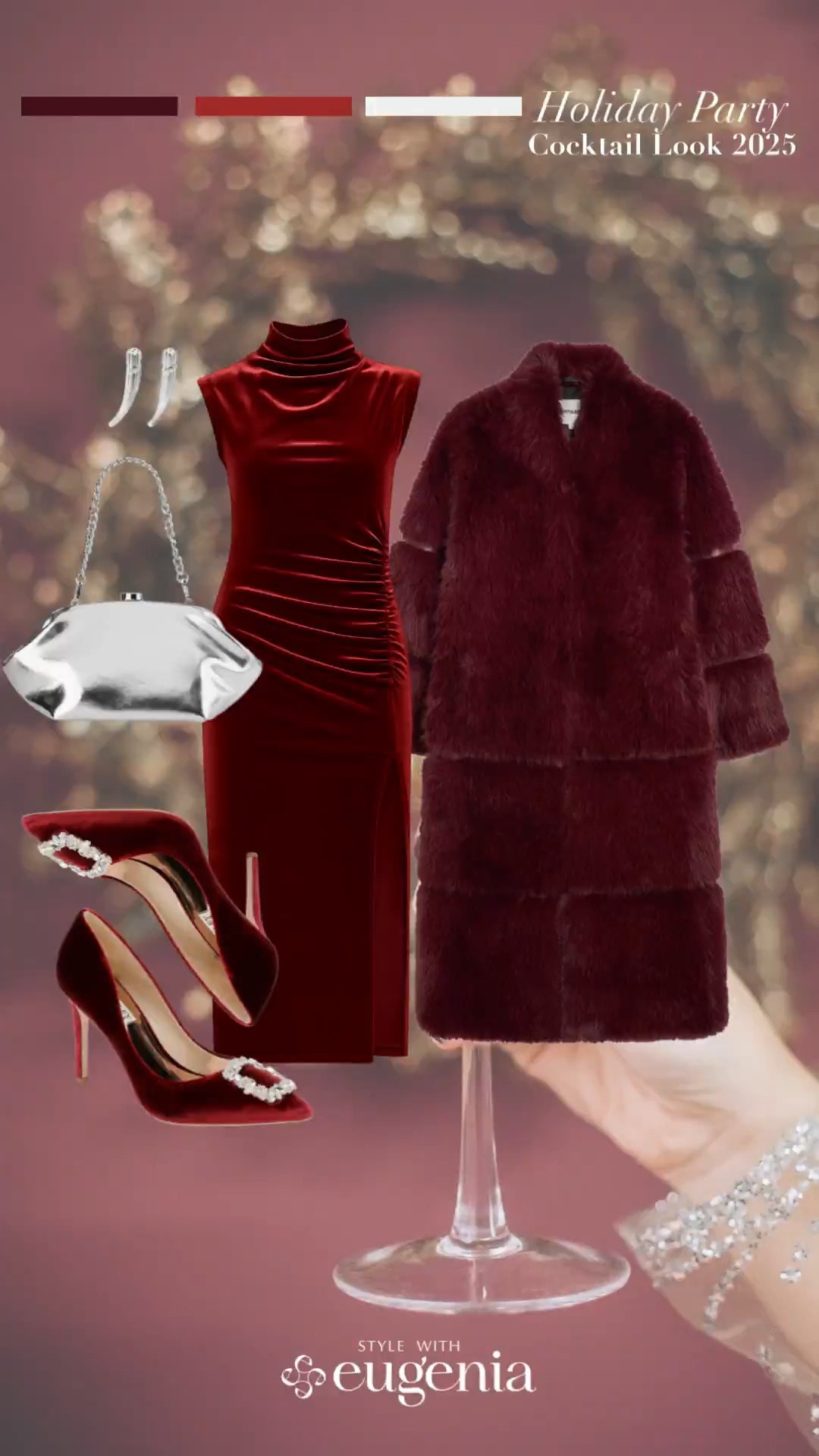 Holiday glamour — with a fresh twist.
A ruched velvet dress paired with a tonal faux-fur coat brings rich texture, depth, and a touch of soft drama. Add a hint of metallic, and the whole look becomes warm, luxe, and effortlessly festive — perfect for nights when you want to be celebrated, not just noticed.


#LTKPetite #LTKHoliday #LTKootd
