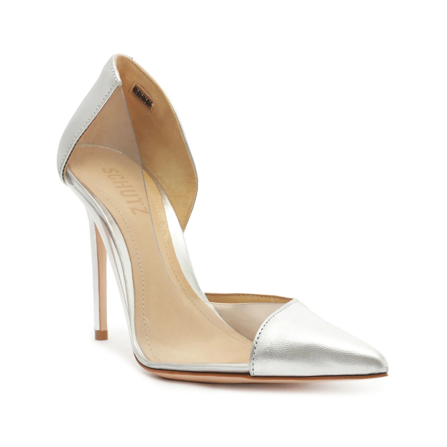 Cheslie Metallic Nappa & Vinyl Pump | Schutz Shoes (US)