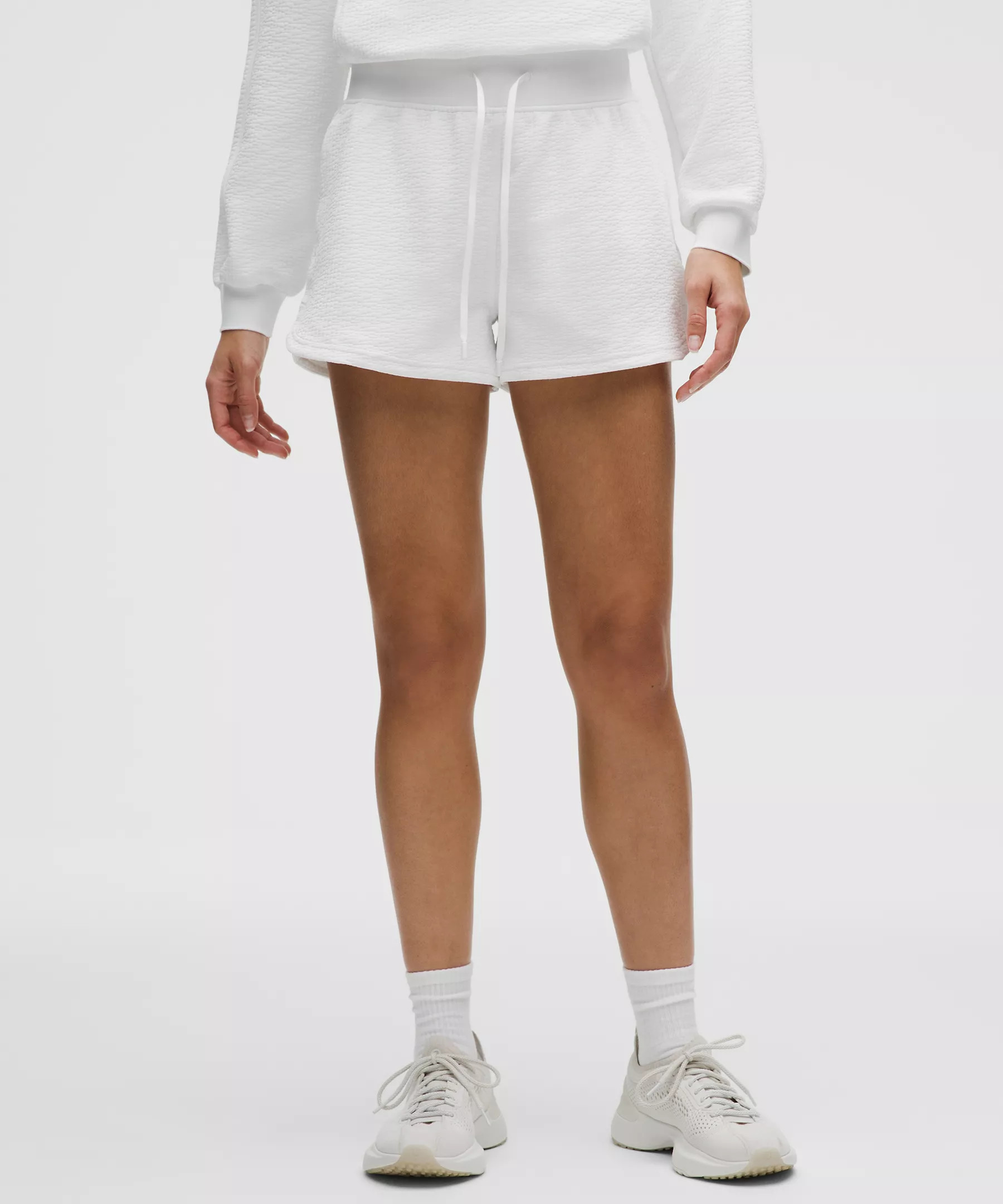 Textured Classic-Fit High-Rise Short 3" | Lululemon (US)